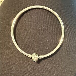 Pandora Silver Charm Bangle Bracelet